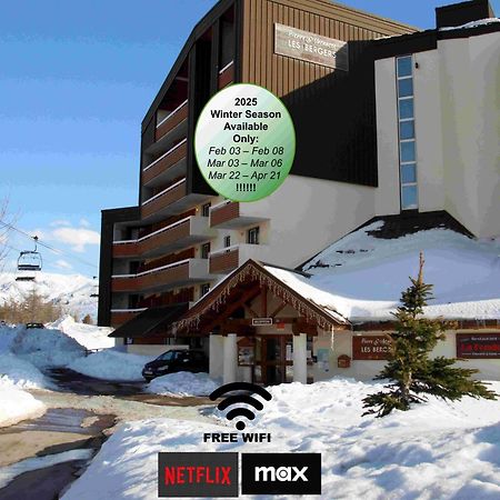 Superb View+Swim Pool+Smart Tv+Netflix+Projector Apartment Huez Luaran gambar